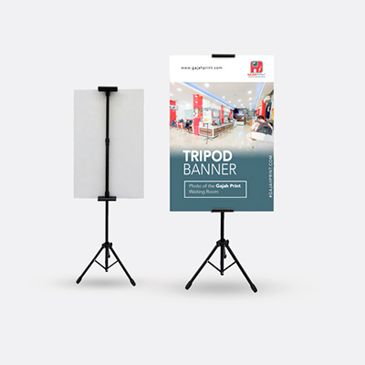 Tripod Banner 2 sisi